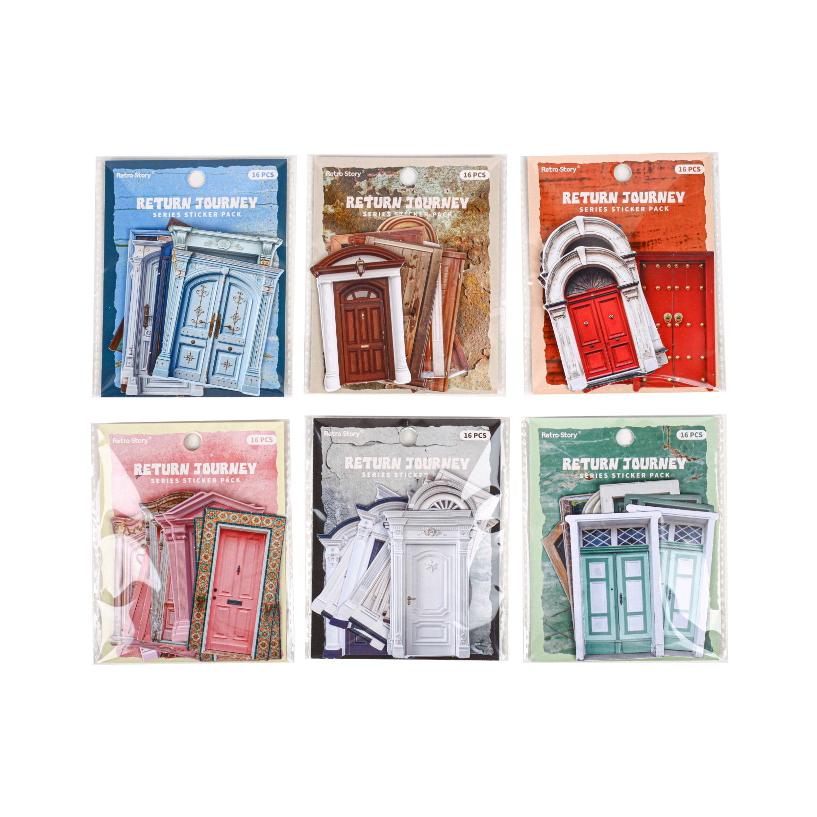 Gate of Return Sticker for journaling and scrapbooking