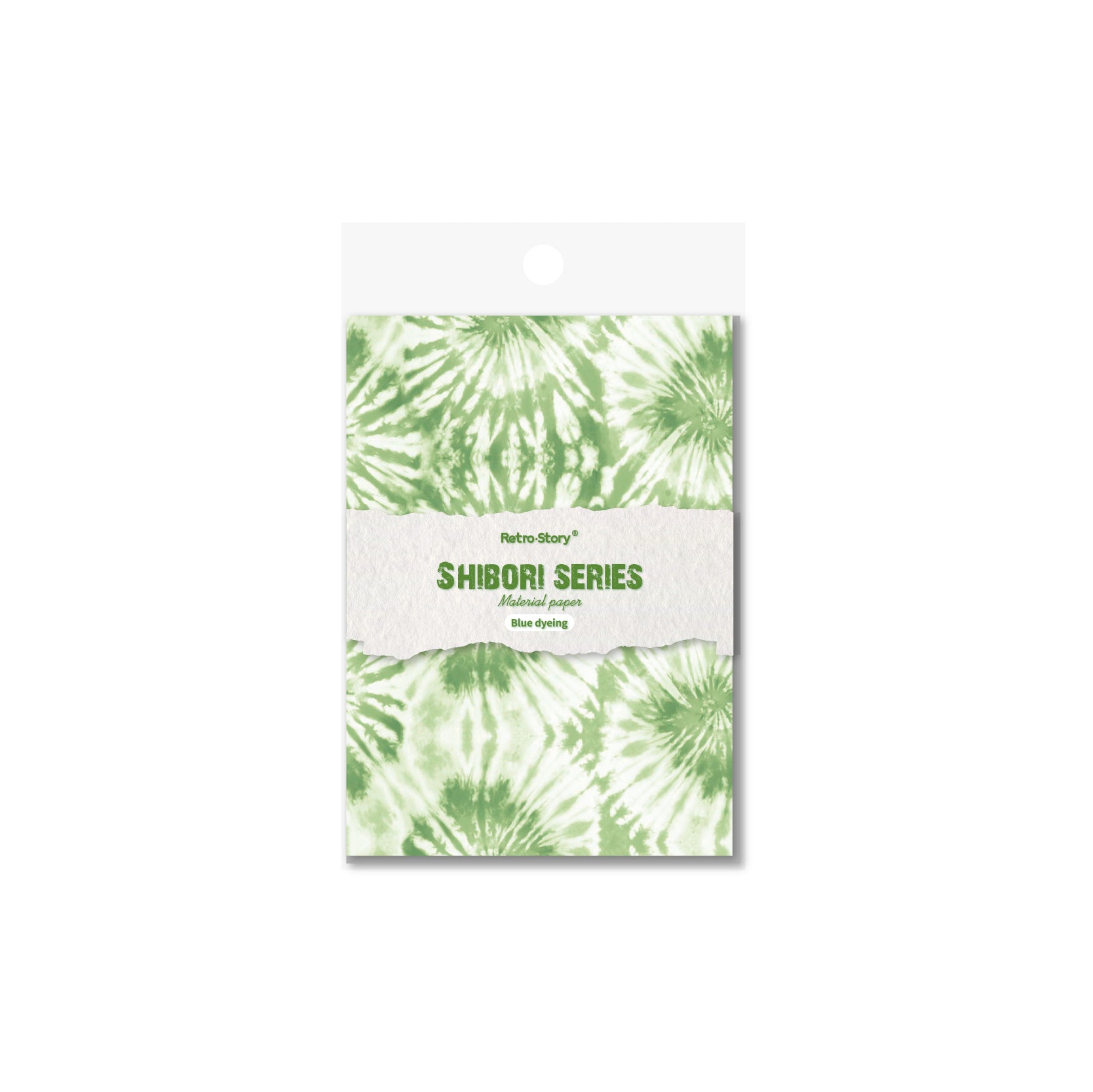 Dyed Scrapbooking Paper