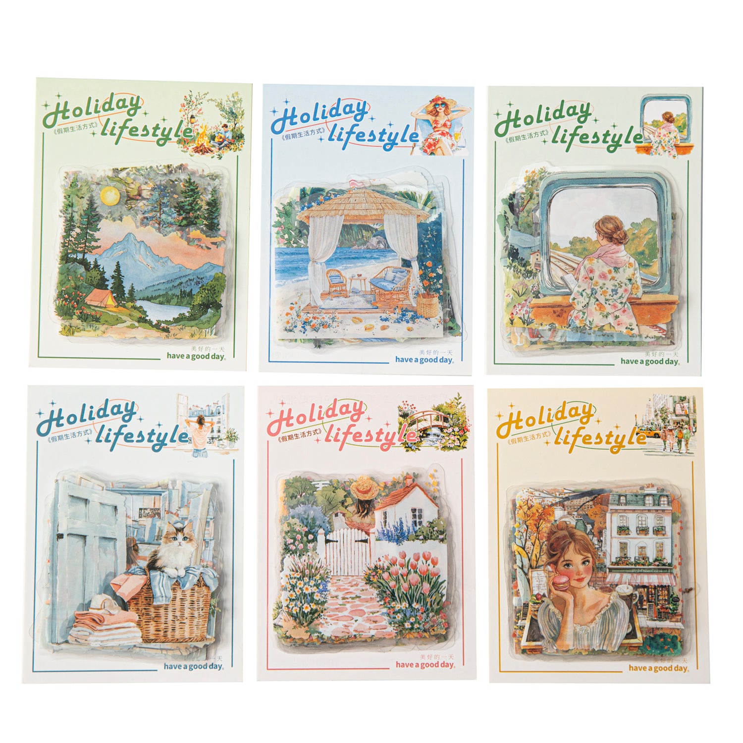 Holiday Lifestyle PET Sticker