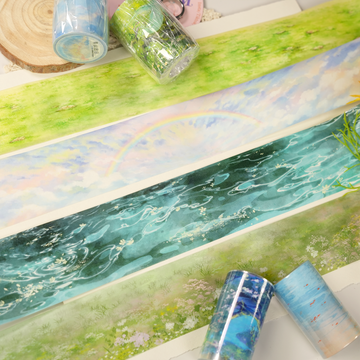 【ZERO】Sky & Grassland Landscaping Tape(40 Styles)(Whole Roll Tape)