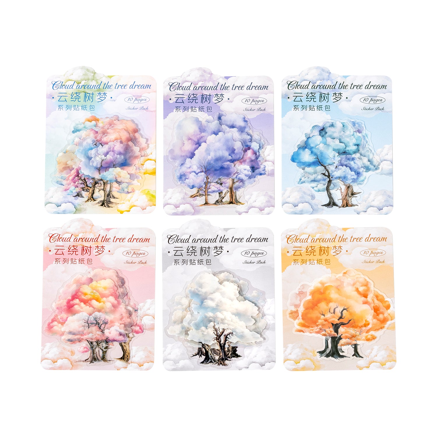 Cloud Around The Tree Dream PET Sticker