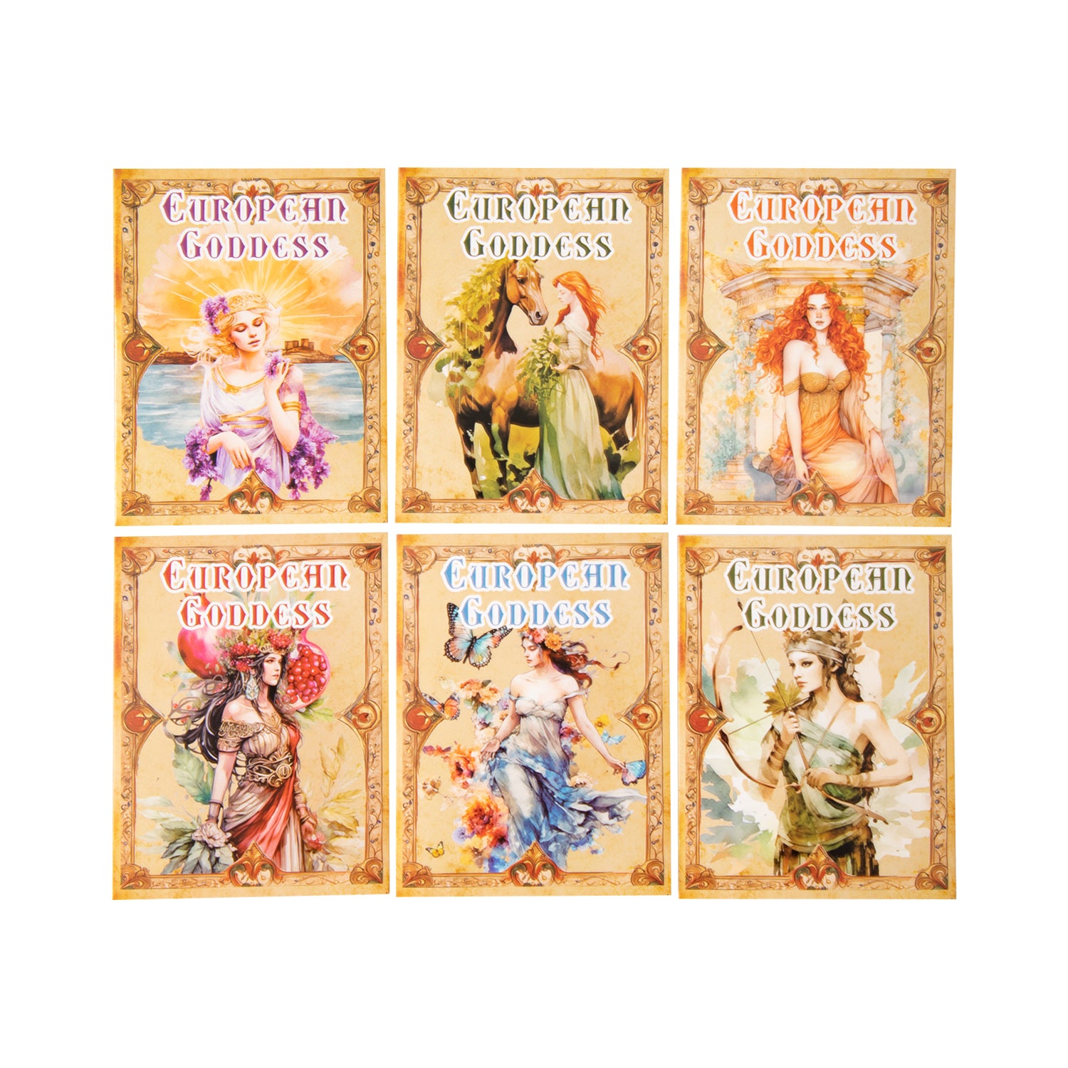The Book of European Goddesses PET Sticker