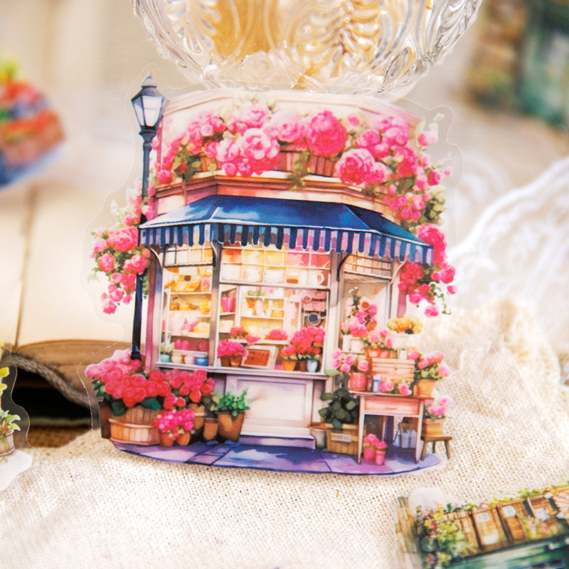The flower shop PET Sticker
