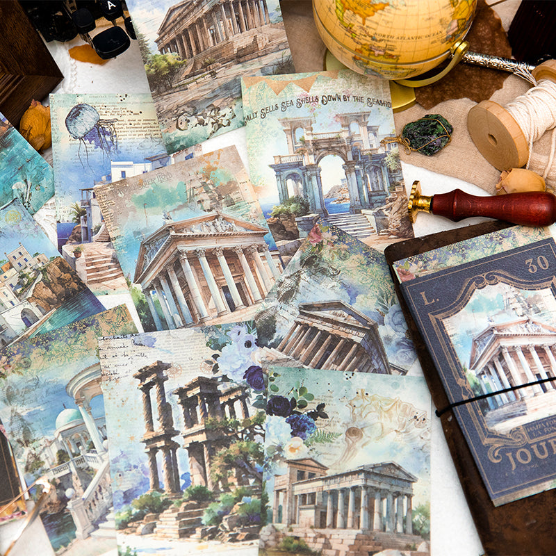 Cityscape Scrapbook Paper