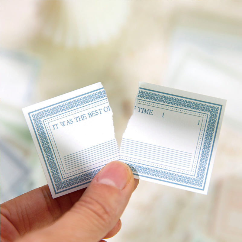 The lingering sound themed Memo Pad