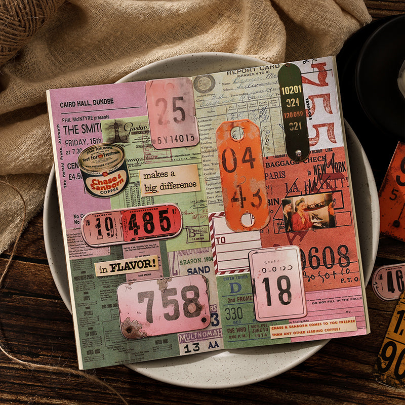 Digital Deconstruction Paper Sticker