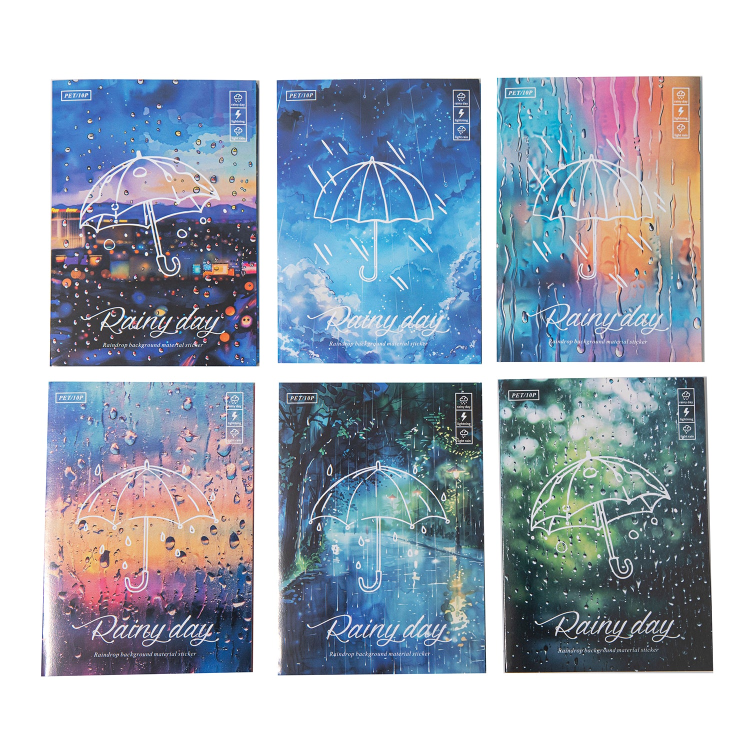 Rainy Day PET Sticker