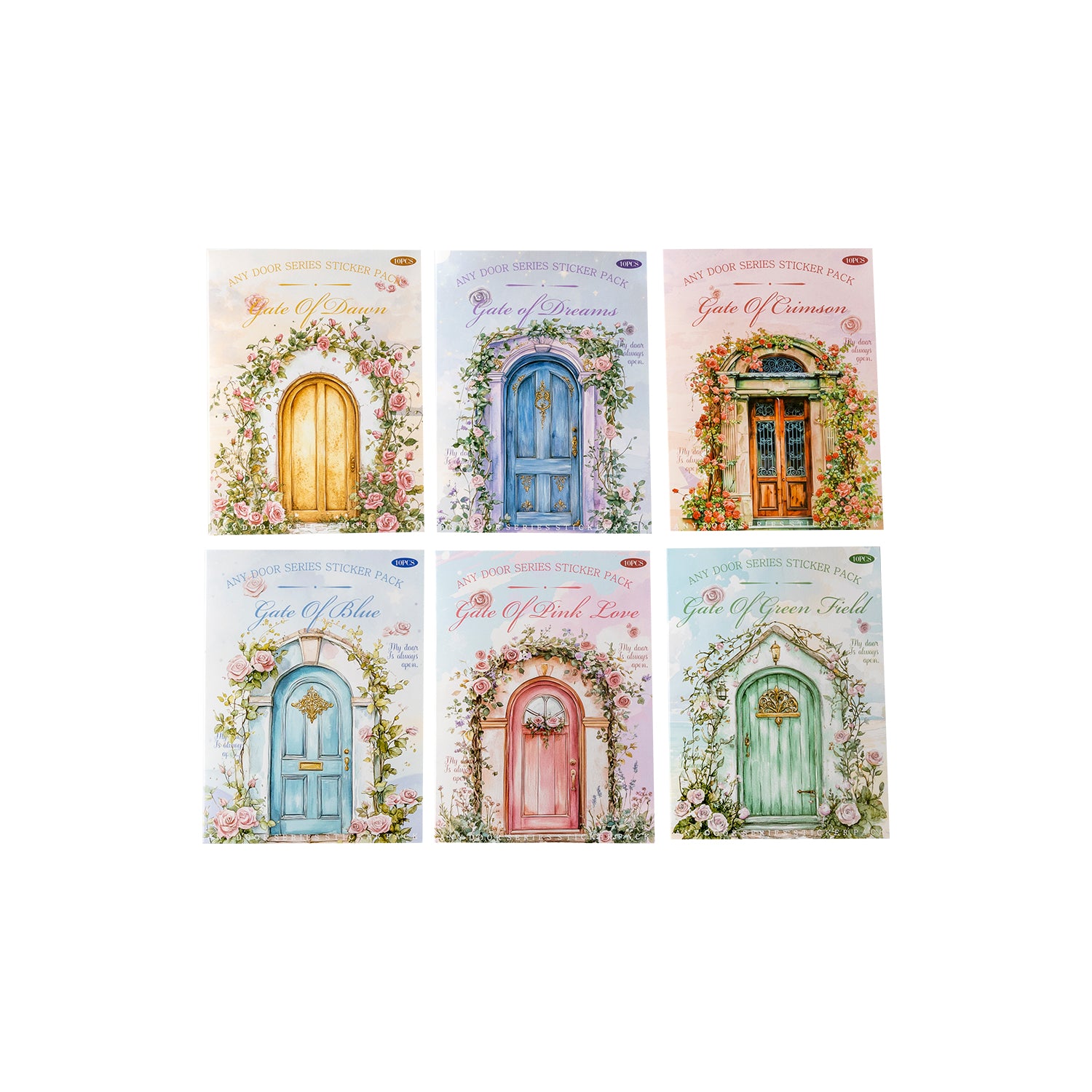 Arbitrary Gate Writing Paper Sticker