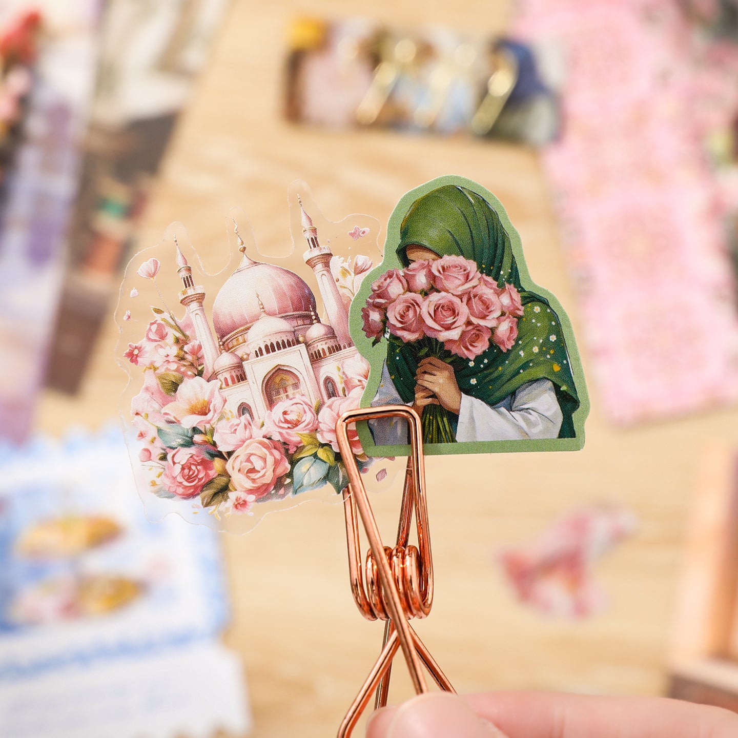 Blossom Hijab Scrapbooking Box For Scrapbooking and Journaling | MOOBOOM