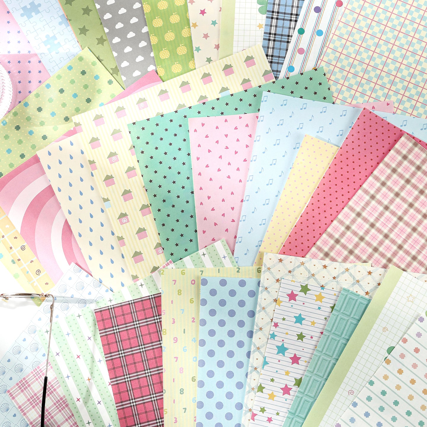Secrets Among Papers Scrapbooking Paper Book