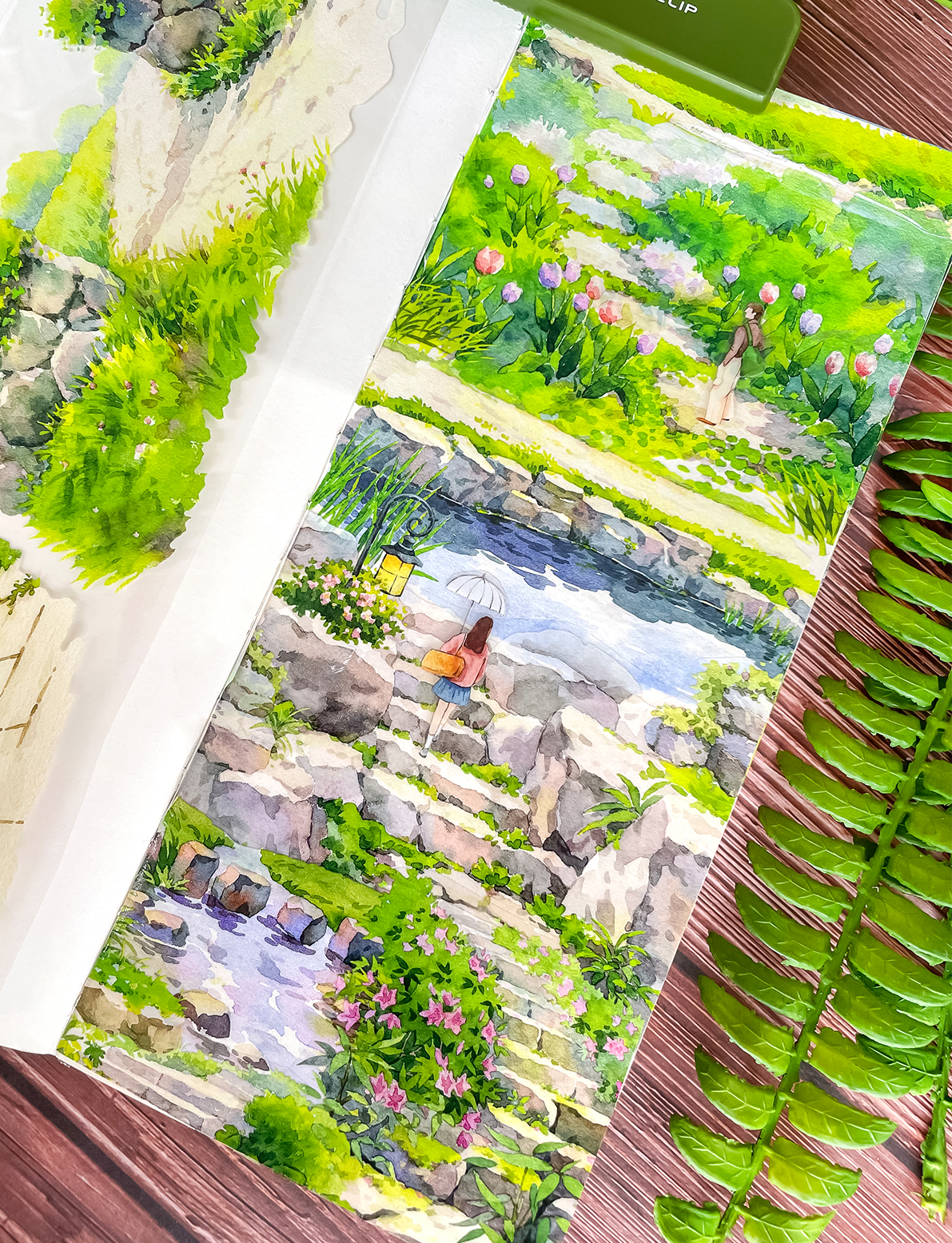 【NEW Studio】Stone steps PET Tape (7cm x 200cm)