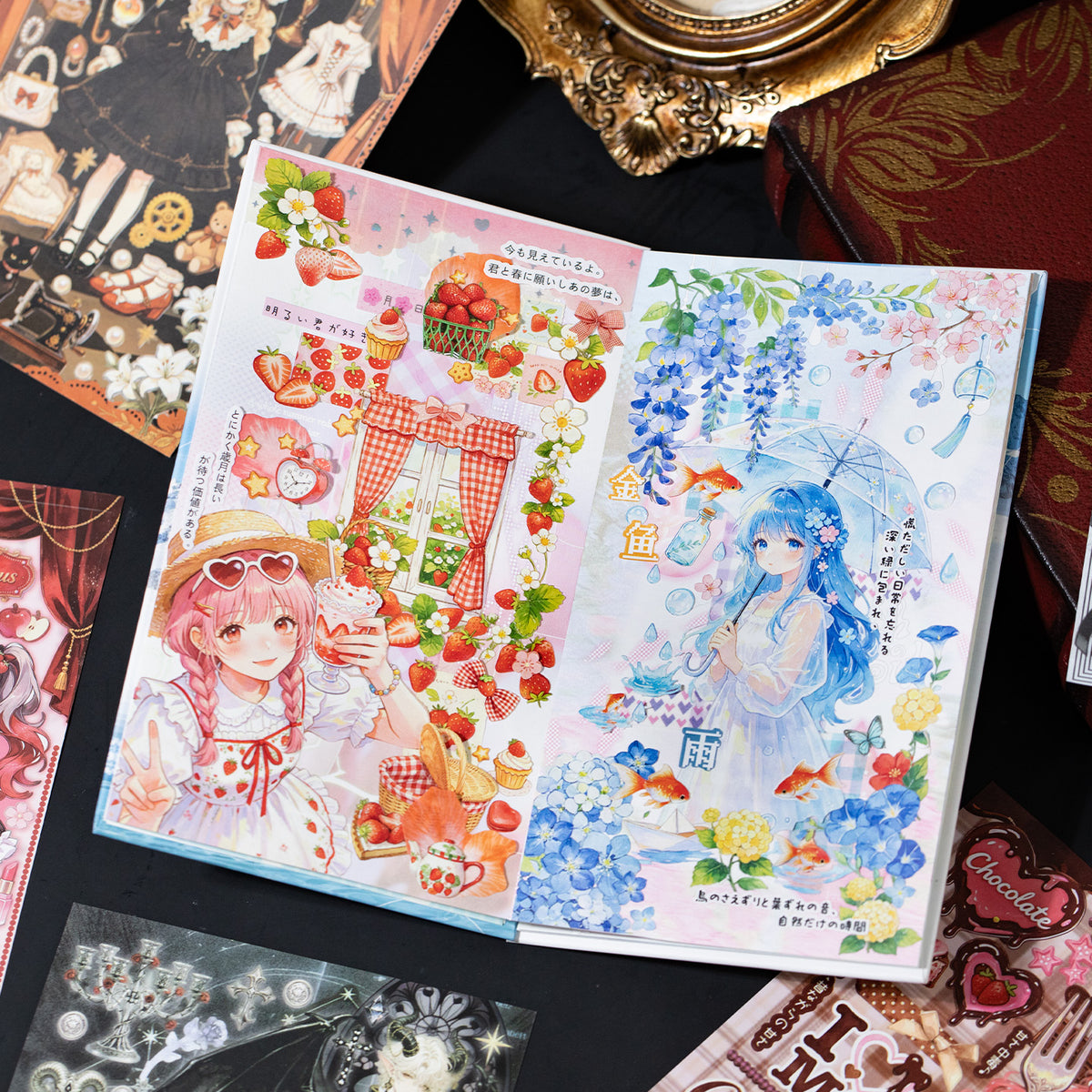 Multiple Tales Character Pre-cut Sticker Book
