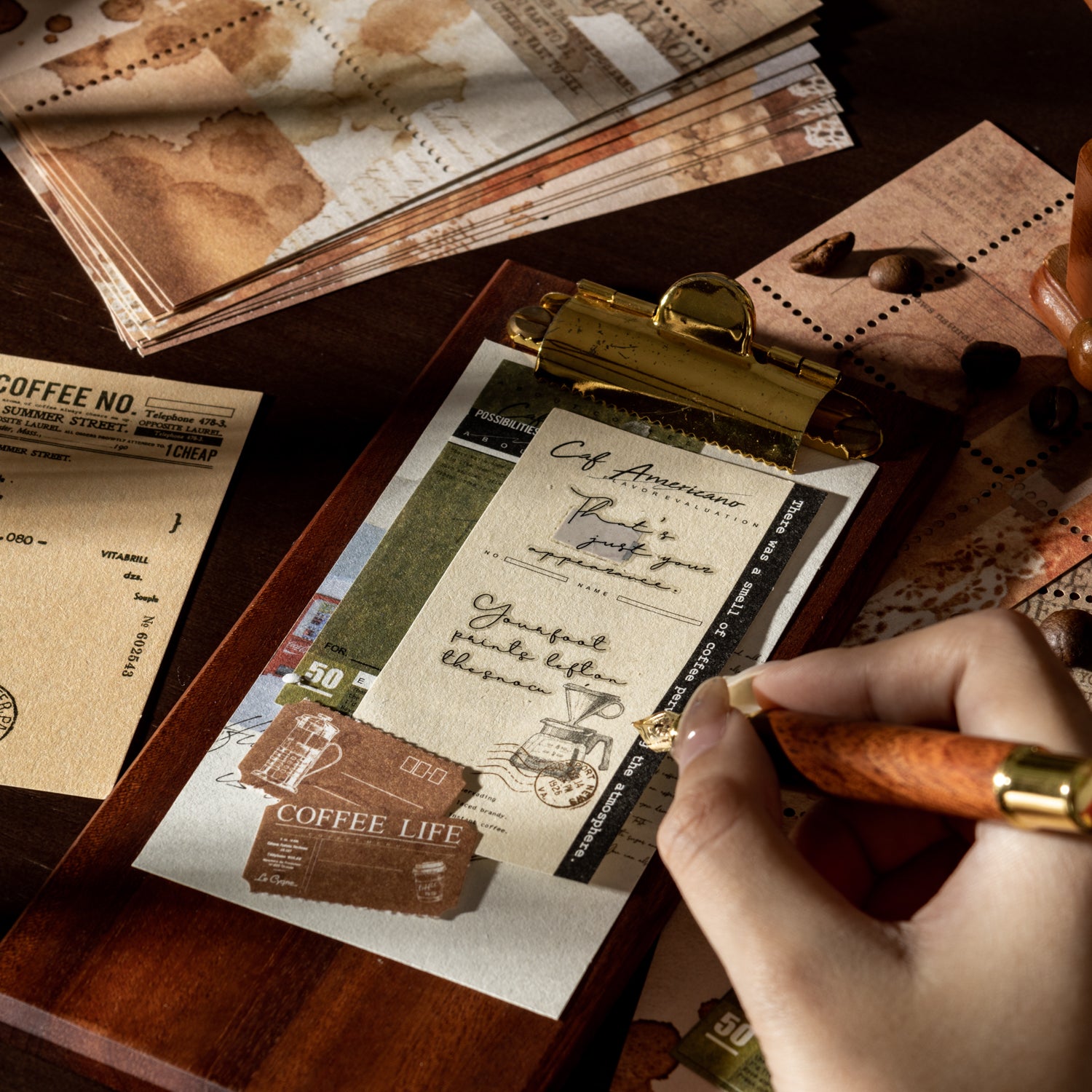 Coffee Business Guide Scrapbooking Pack