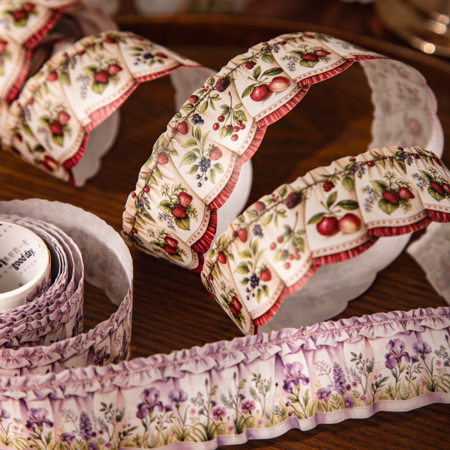 Forest Isle Flowing Curtains Series Washi Tape