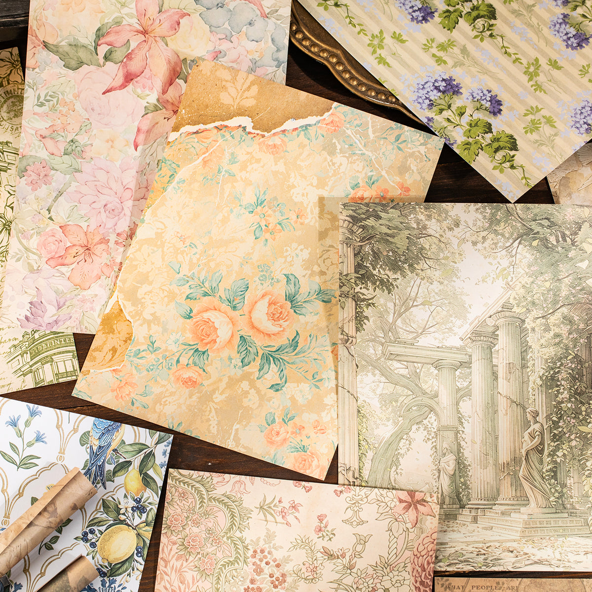 Vintage Treasury Pre-cut Sticker Book