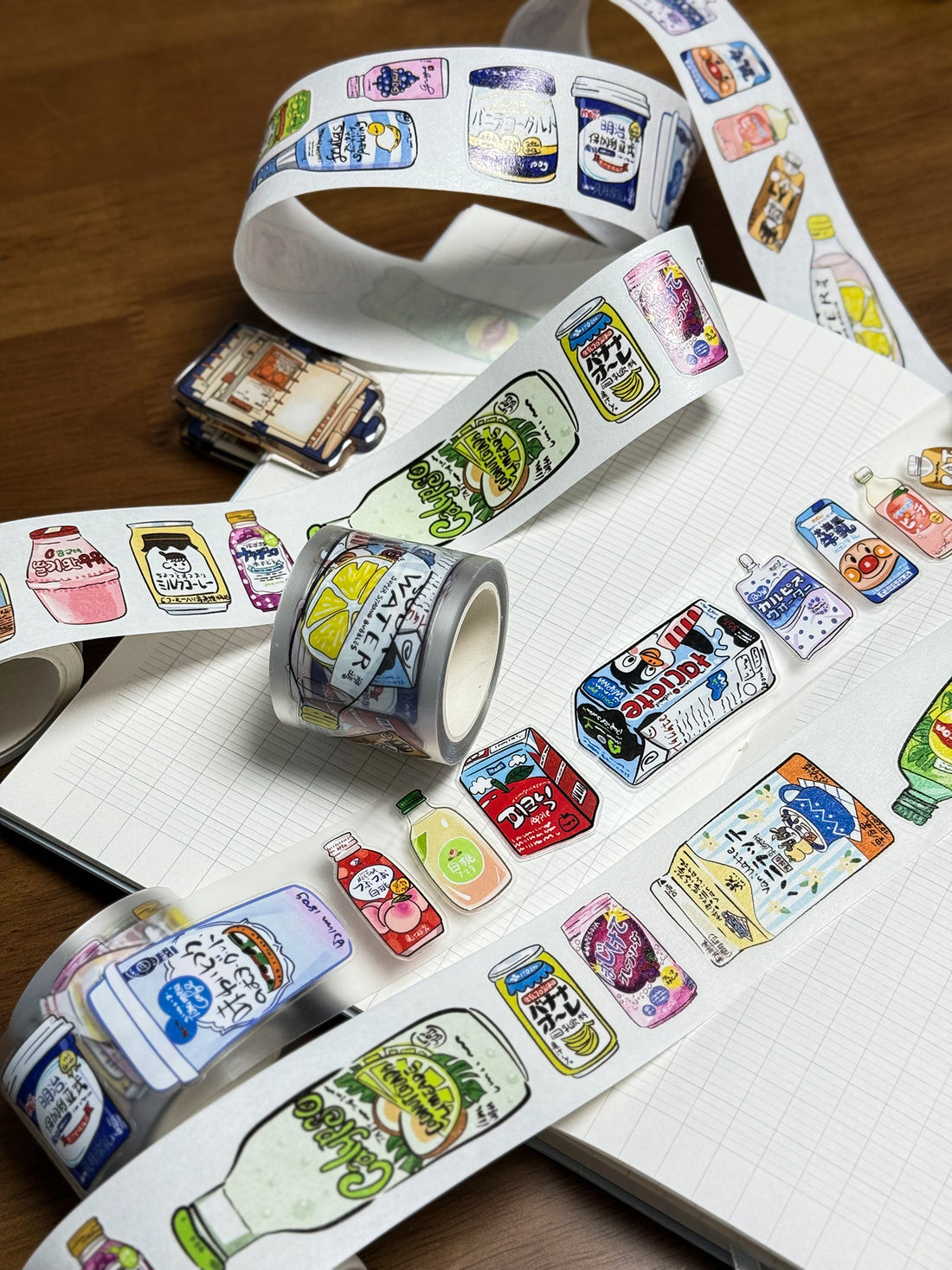 Happy Drink Pre-cut PET Tape
