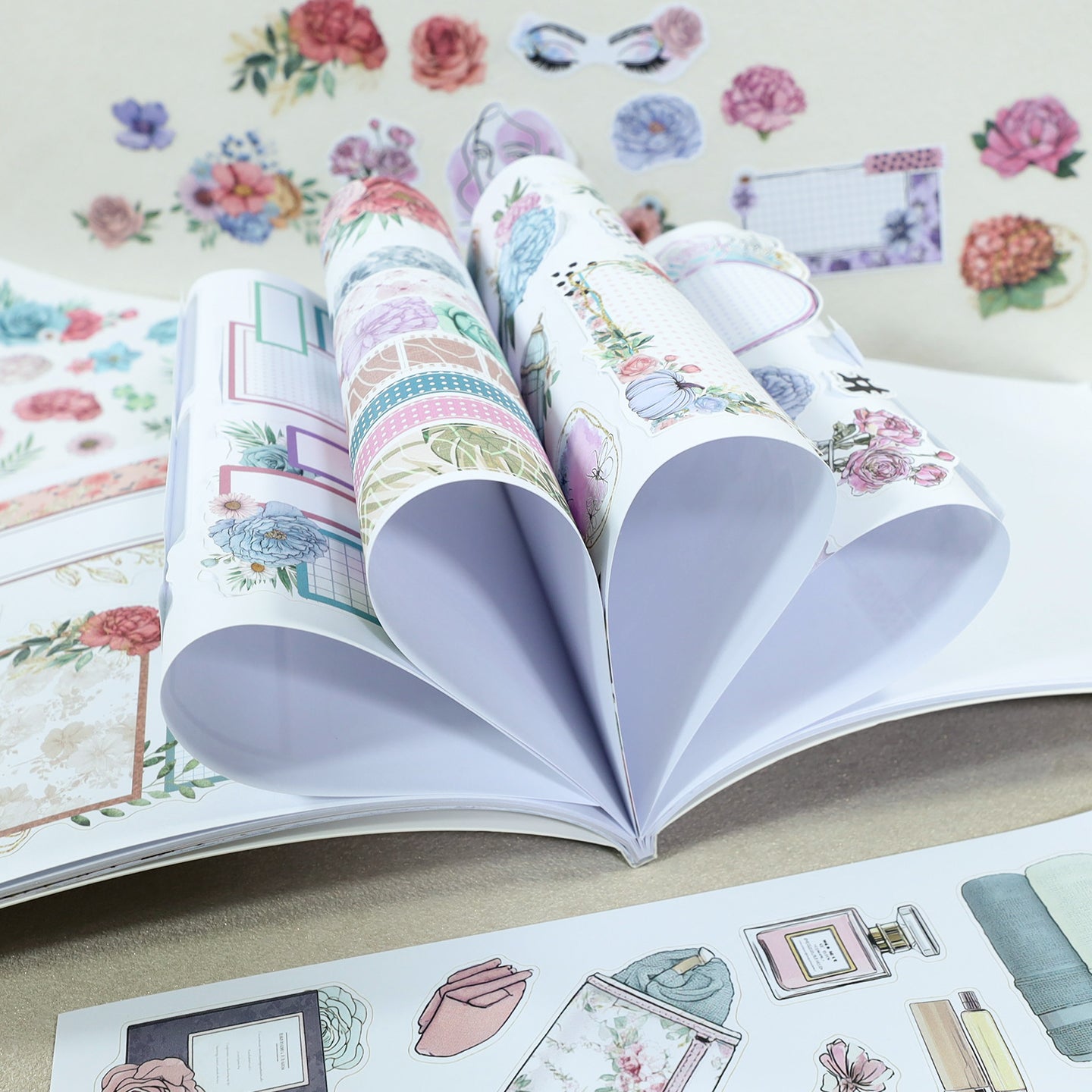 Vintage Sticker Book Vol.28 - Pretty Planner