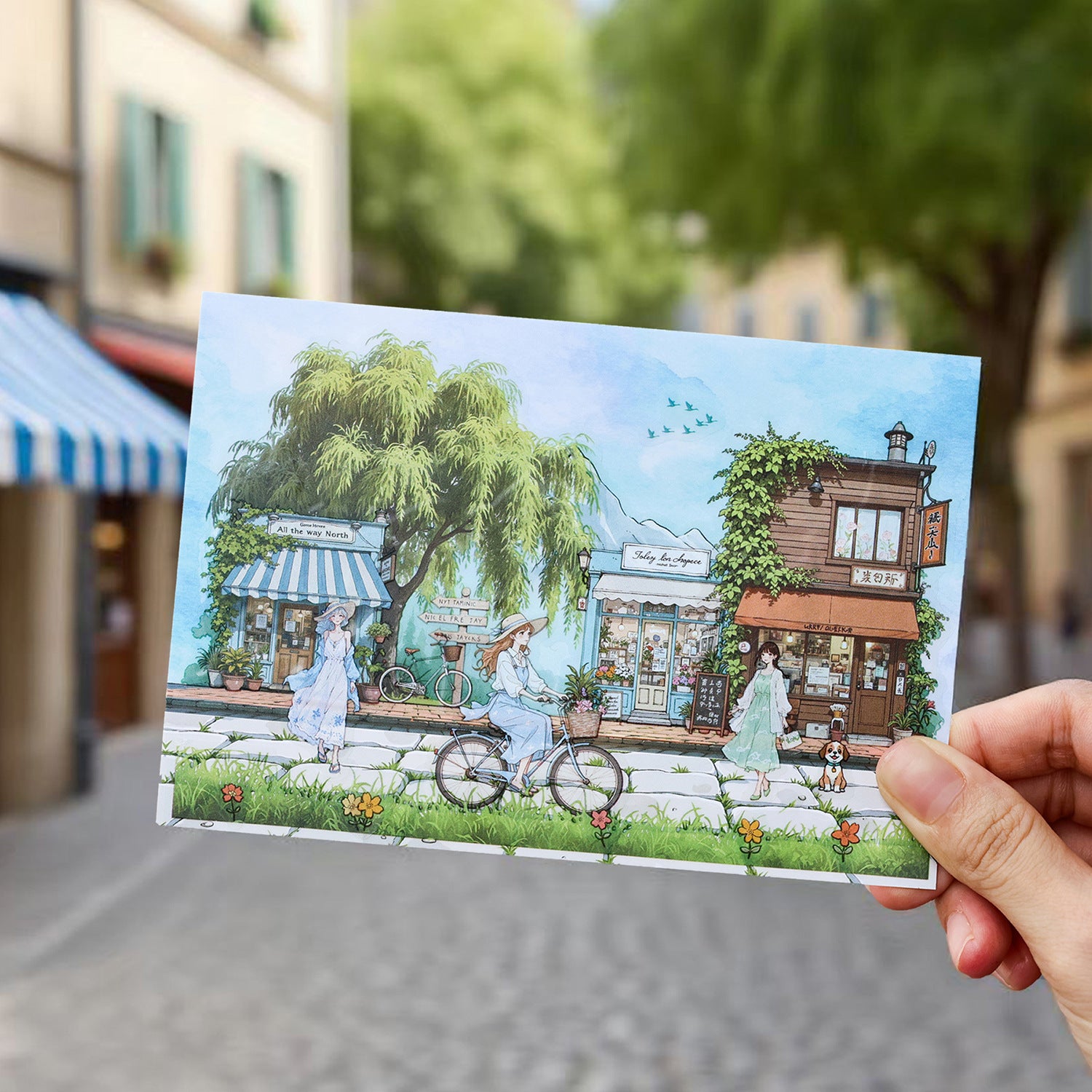 Changes of Seasons Landscaping Sticker