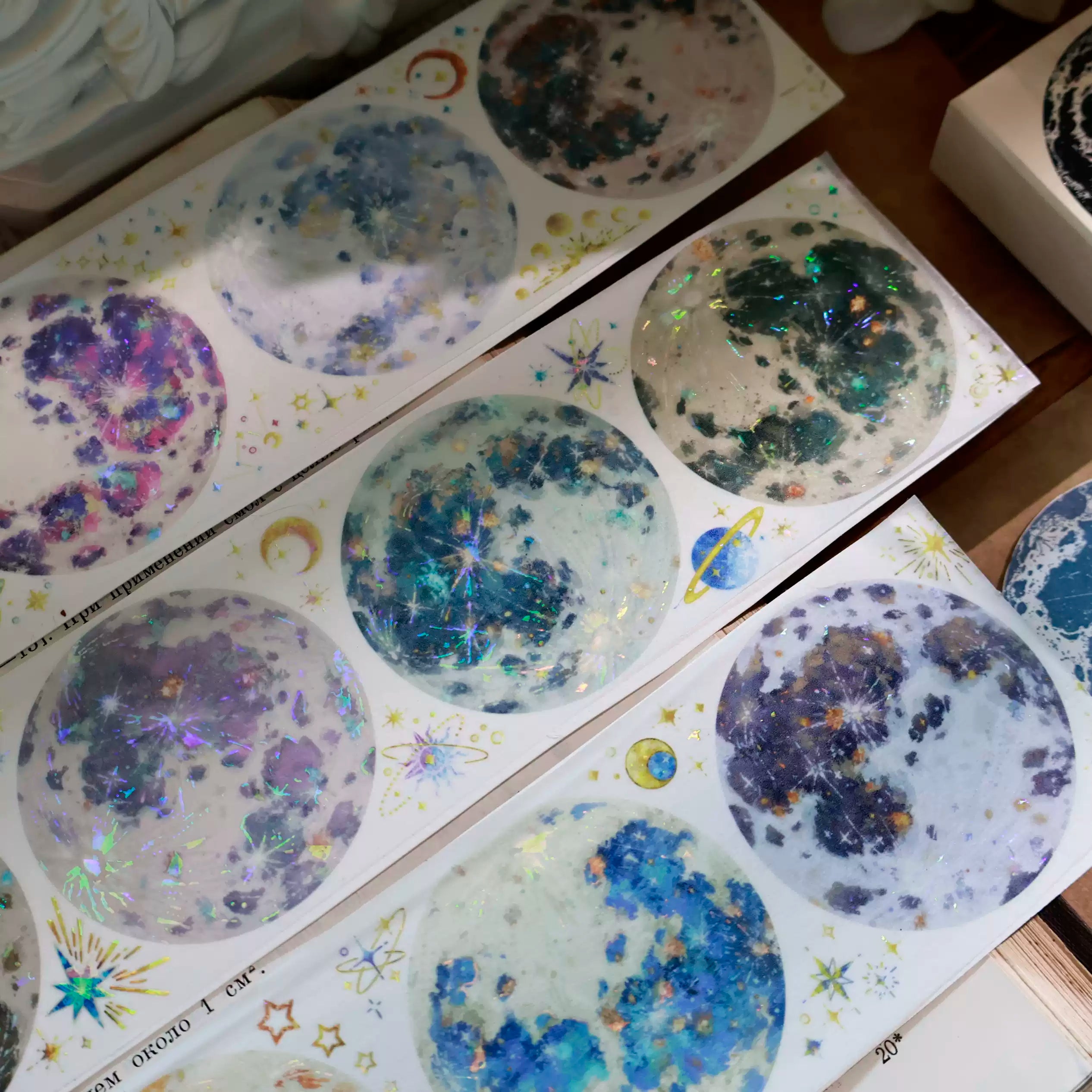 Mottled Moon PET Tape (6cm*120cm)