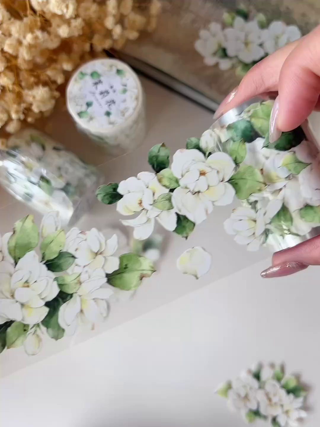 Jasmine Flowers Tape (5.5cm*120cm)