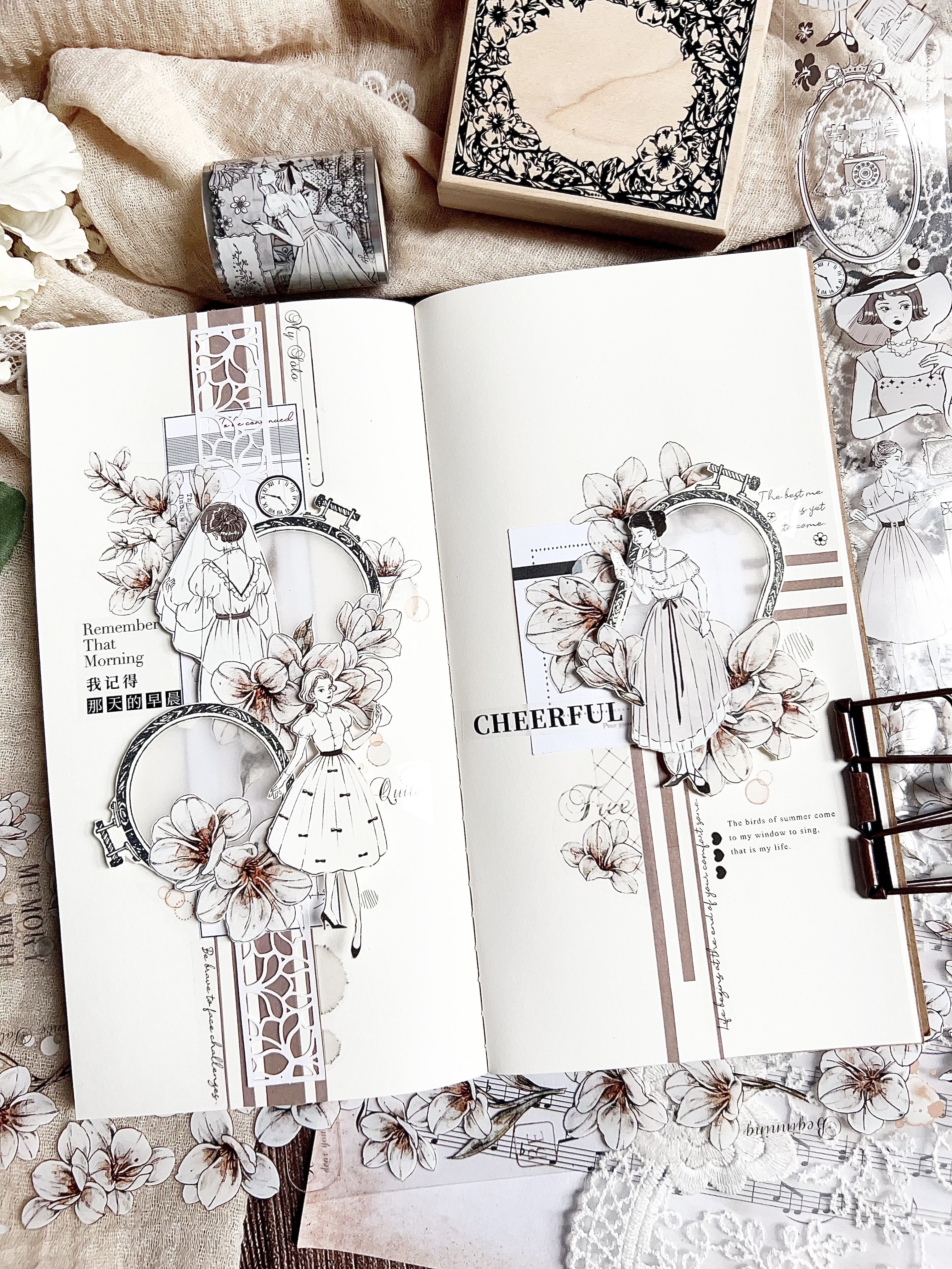 Freesia Flowers Tape (5.5cm*150cm)