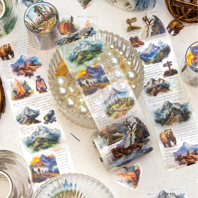 The Scenery of The Journey PET Tape