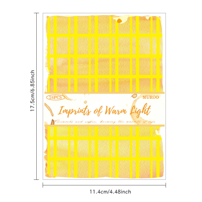 Embossed Printed Scrapbooking Paper