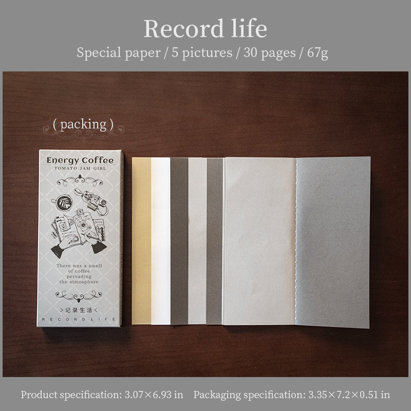 Paper Cafe Special Paper Book