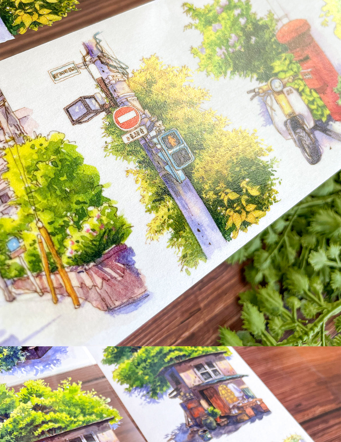 【NEW Studio】 Summer Town Tape (7cm* 125cm)