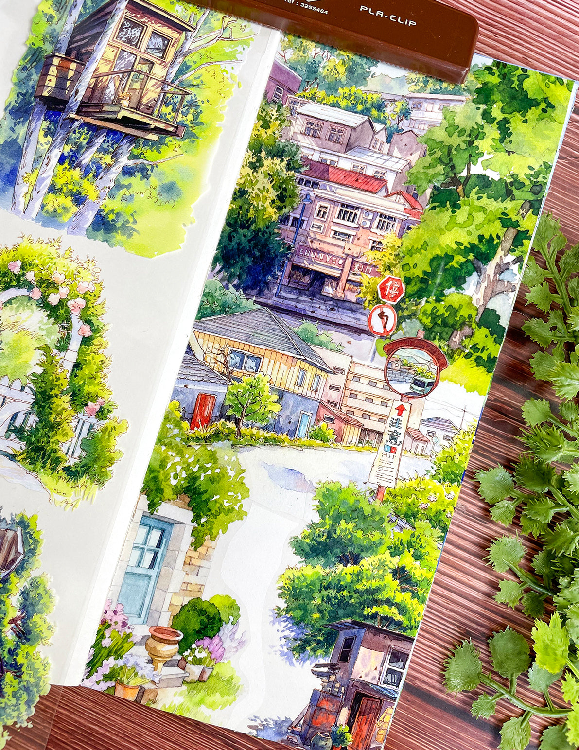 【NEW Studio】 Summer Town Tape (7cm* 125cm)