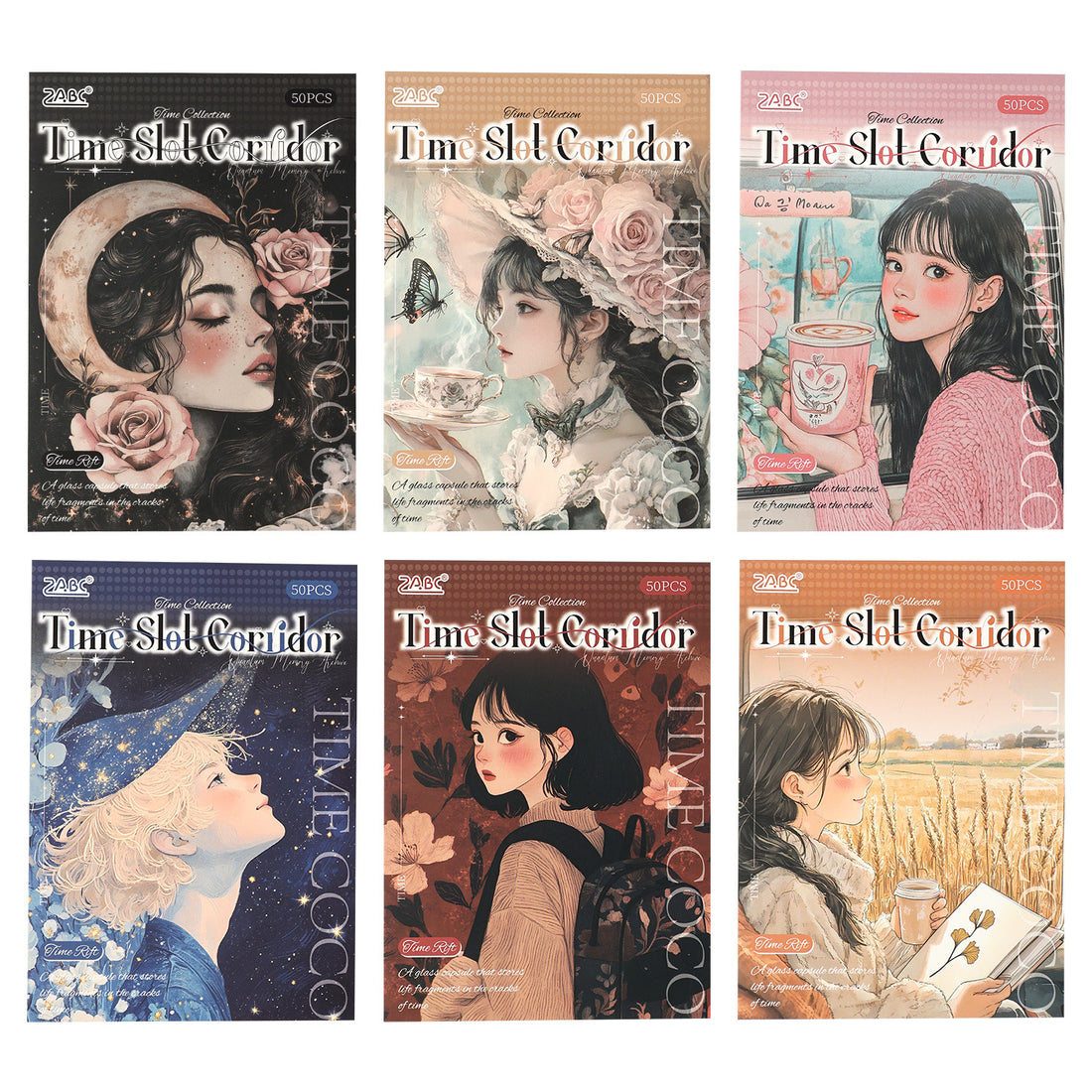 Time-Slot Corridor Scrapbooking Paper