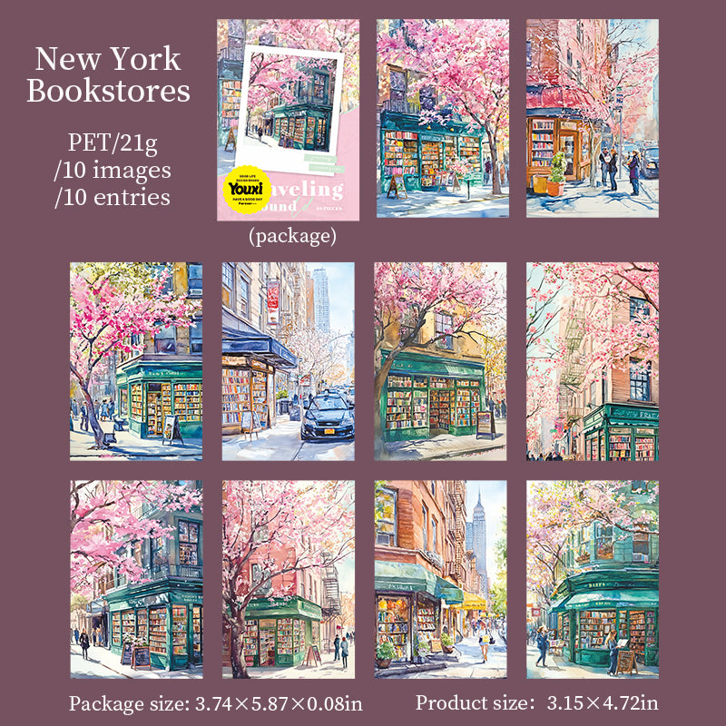 Circumnavigation Background PET Sticker