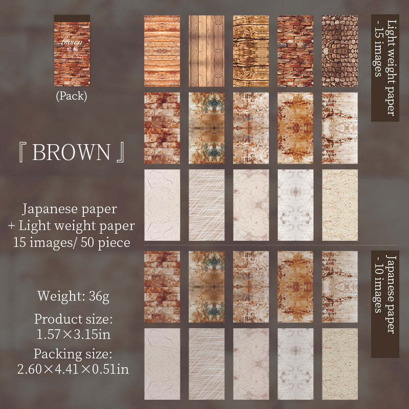 Nature Artist Washi Sticker and Paper