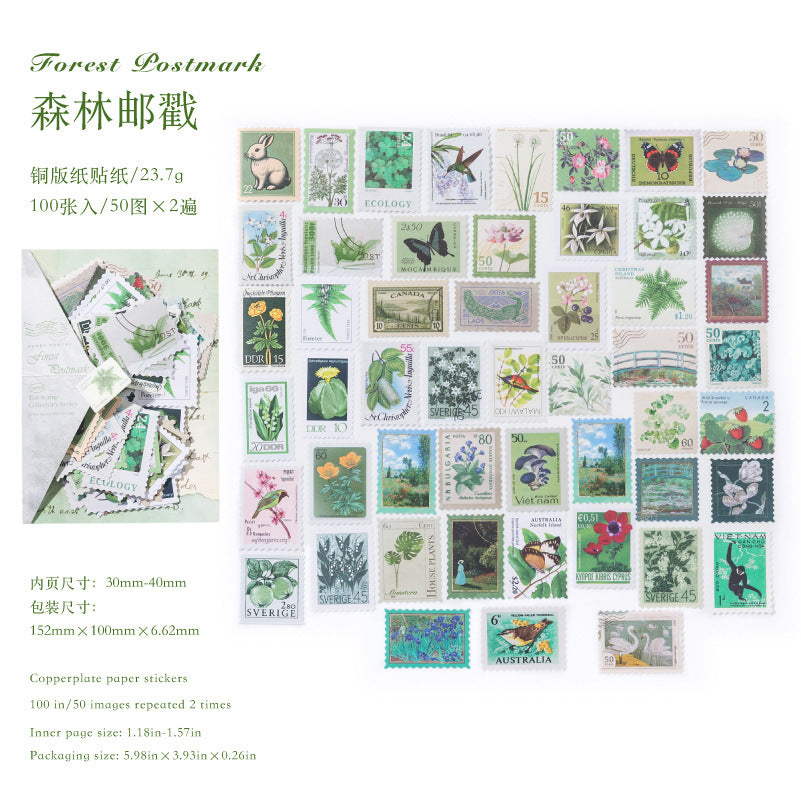 Stamp Collector Sticker