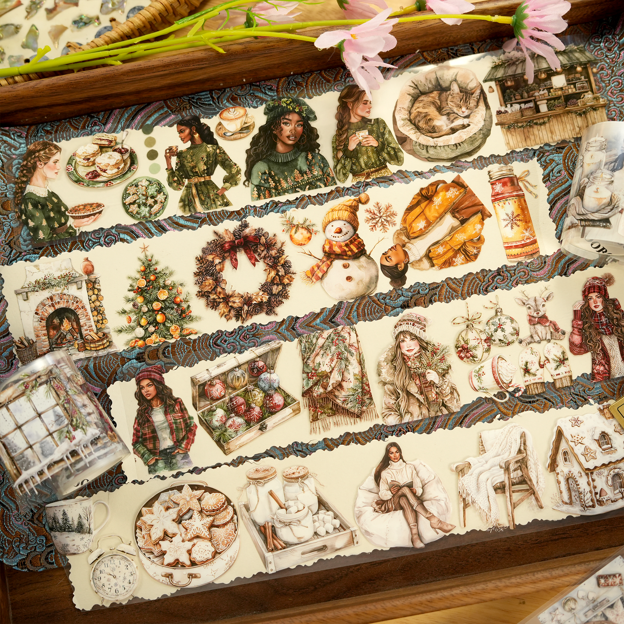 Warm Winter PET Tape | No.26 | MOOBOOM Design