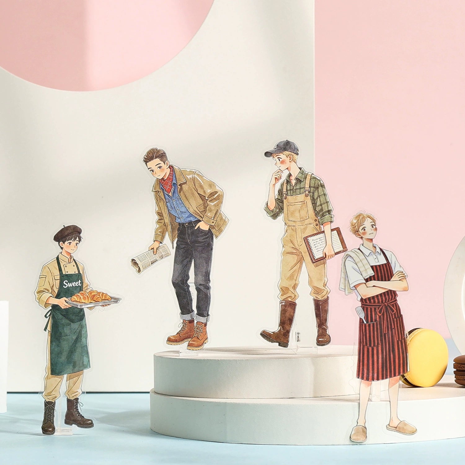 Fancy Girls and Idol Boys Sticker Book