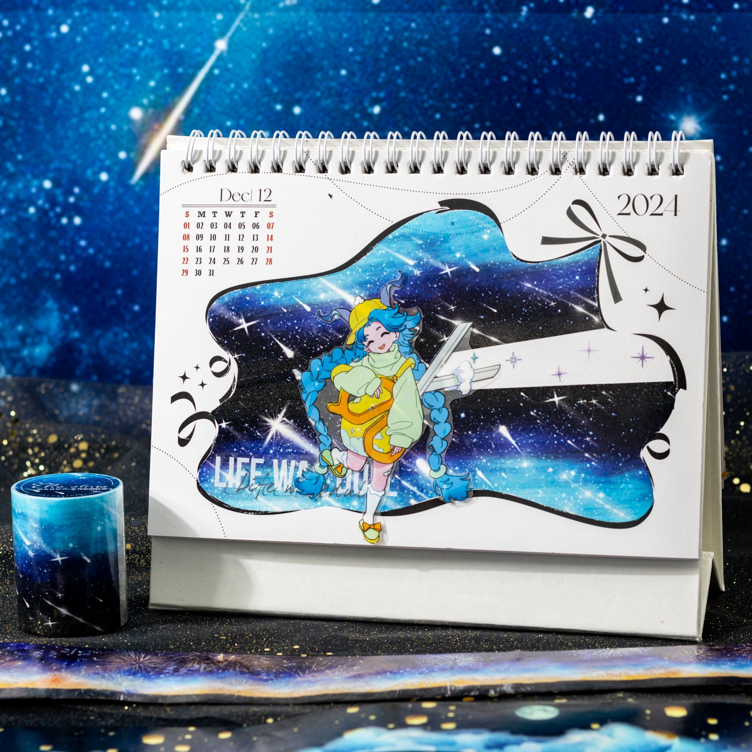 Look up at The Starry Sky Washi Tape