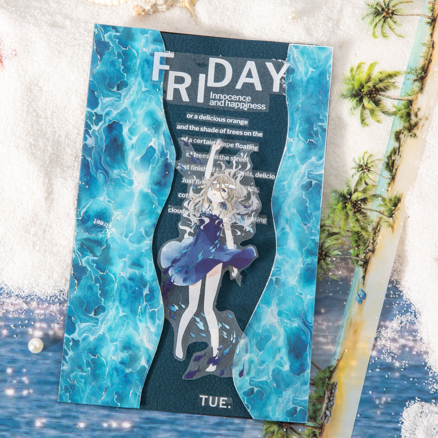 Diary of a Tour Around the Sea PET Tape