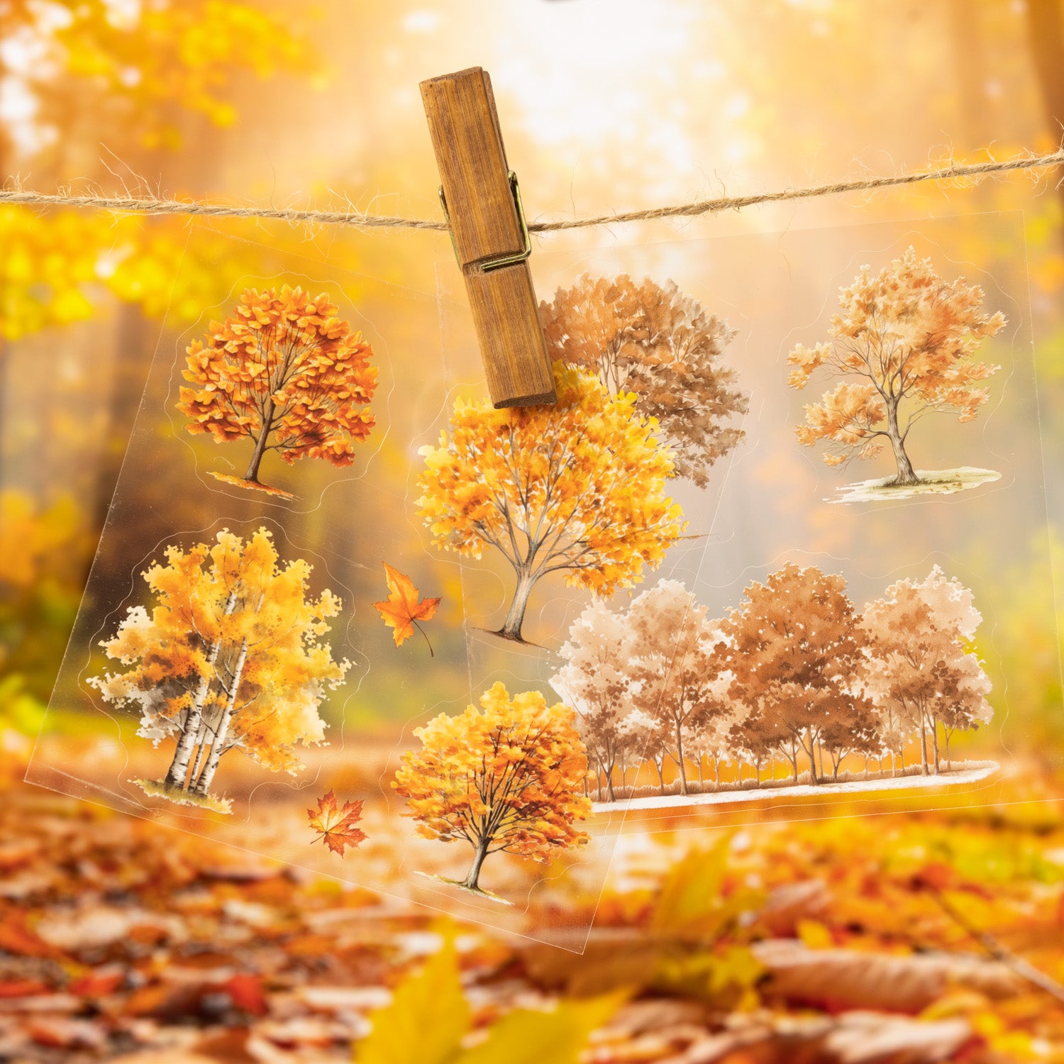 Tree and Branch Sticker Books