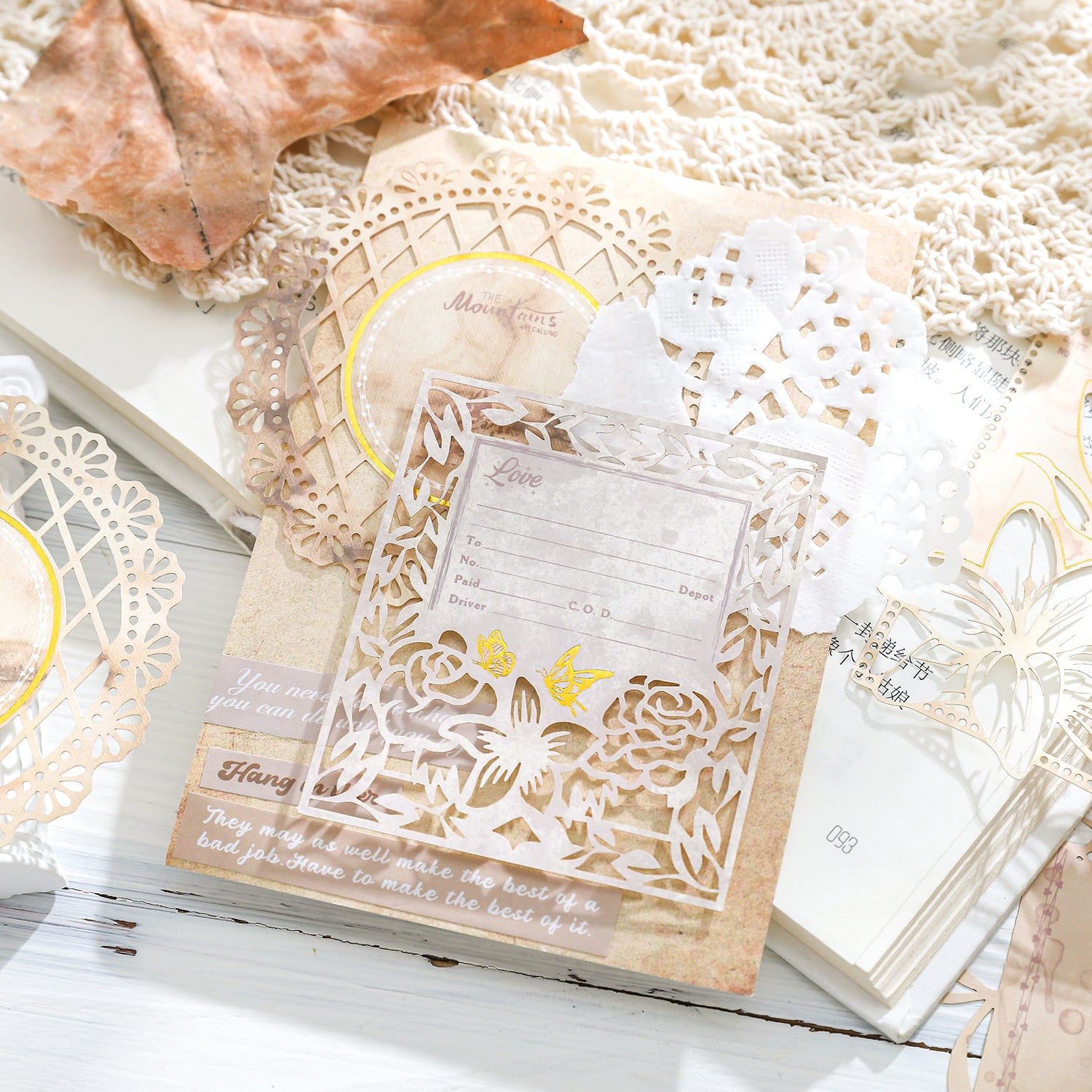 Dream Flower Room Scrapbooking Paper