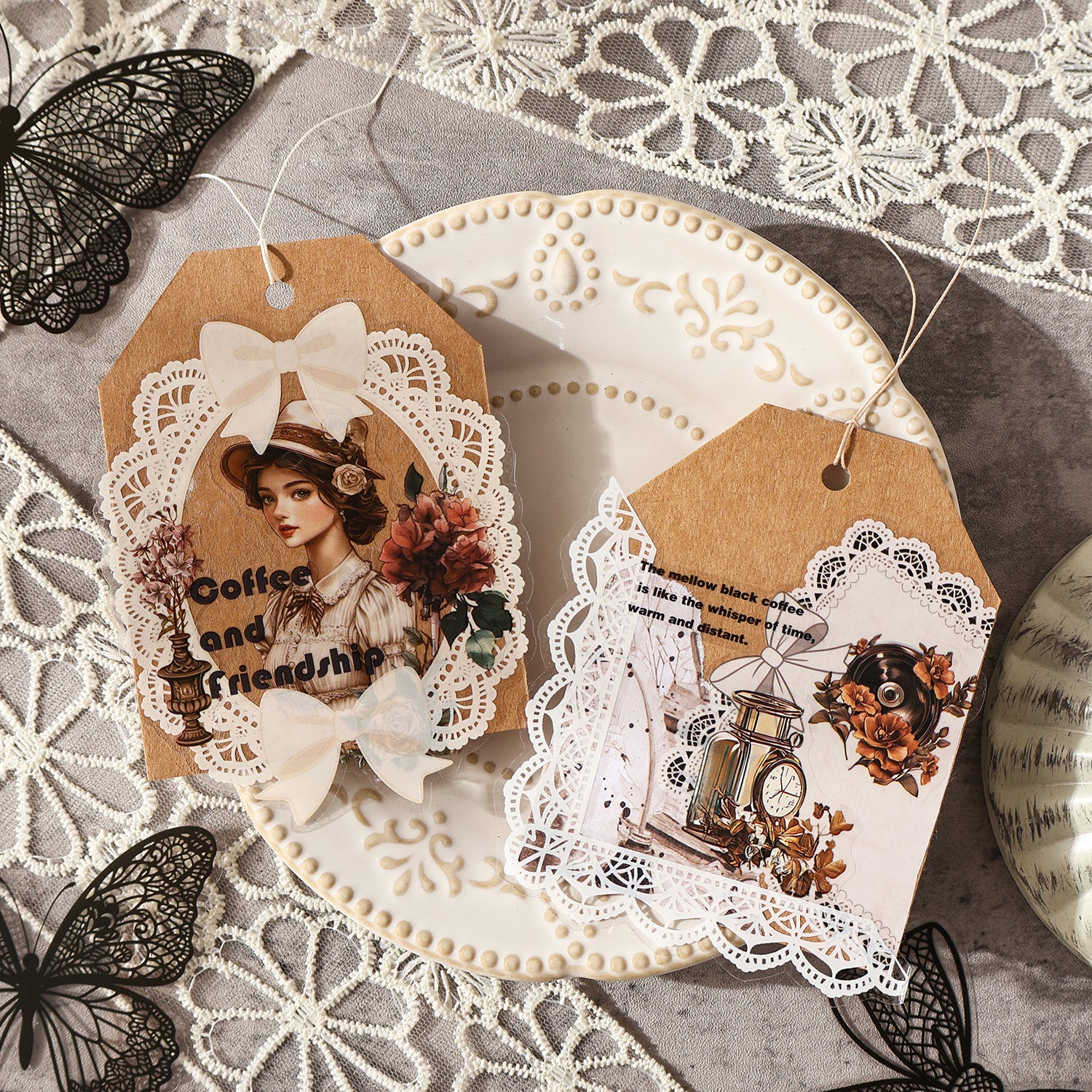 Lace Dream series PET Sticker