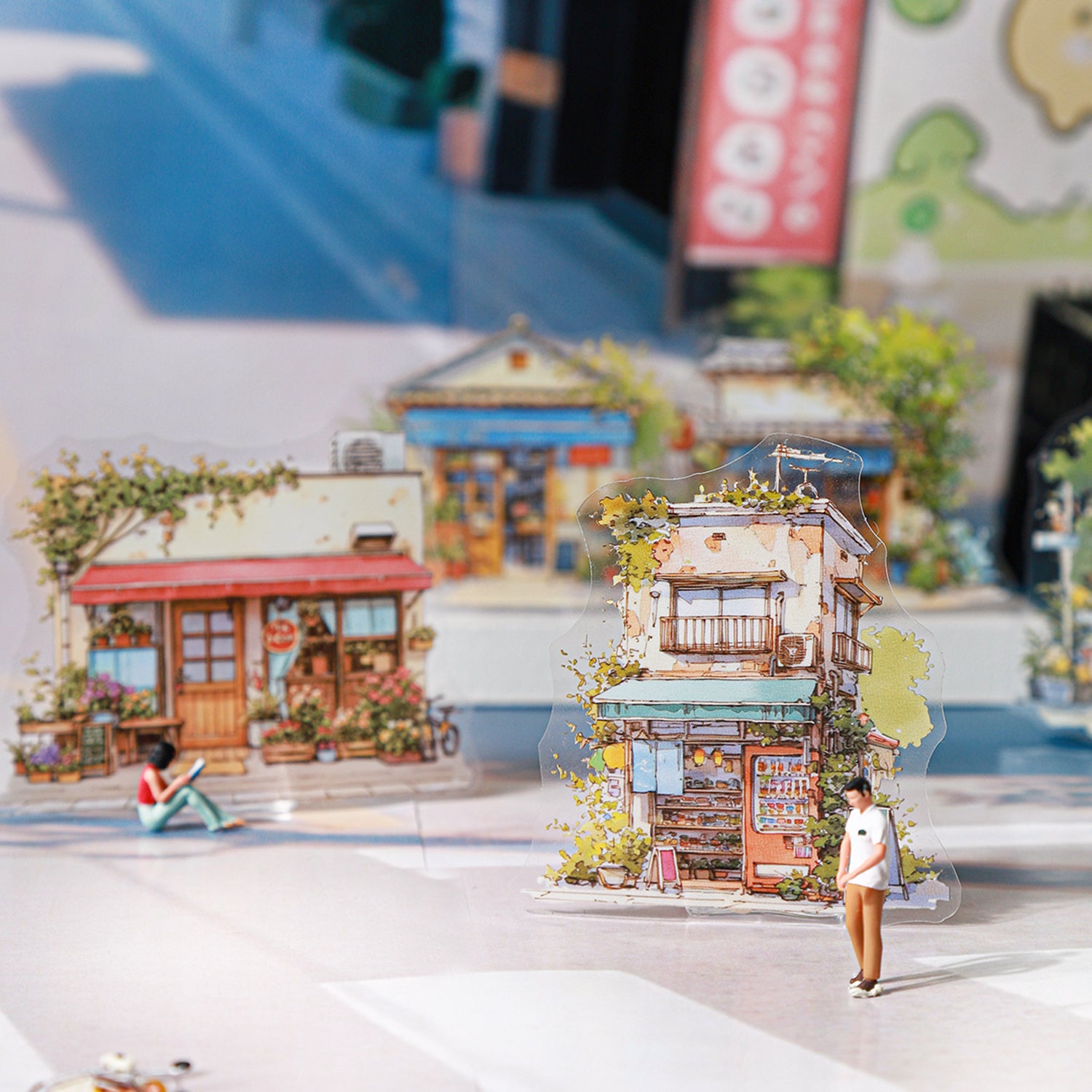 Pack Your Bags and Set Off PET Sticker