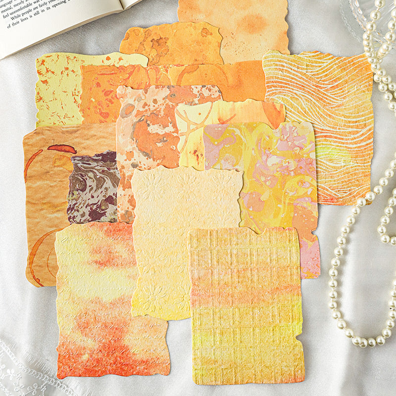 Embossed Printed Scrapbooking Paper