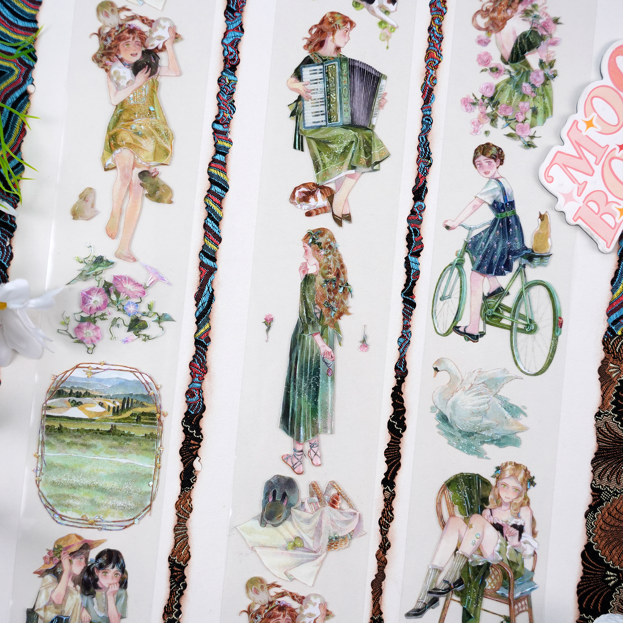 【MOOD】Wild Child Character PET Tape