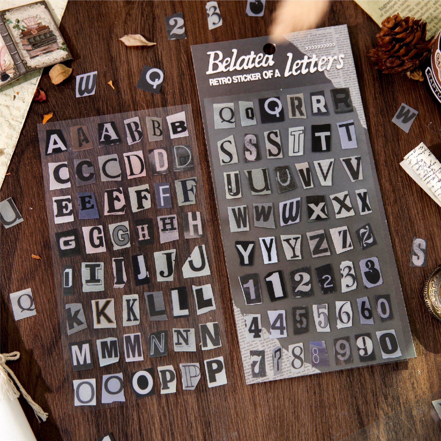 Belated Letters Sticker