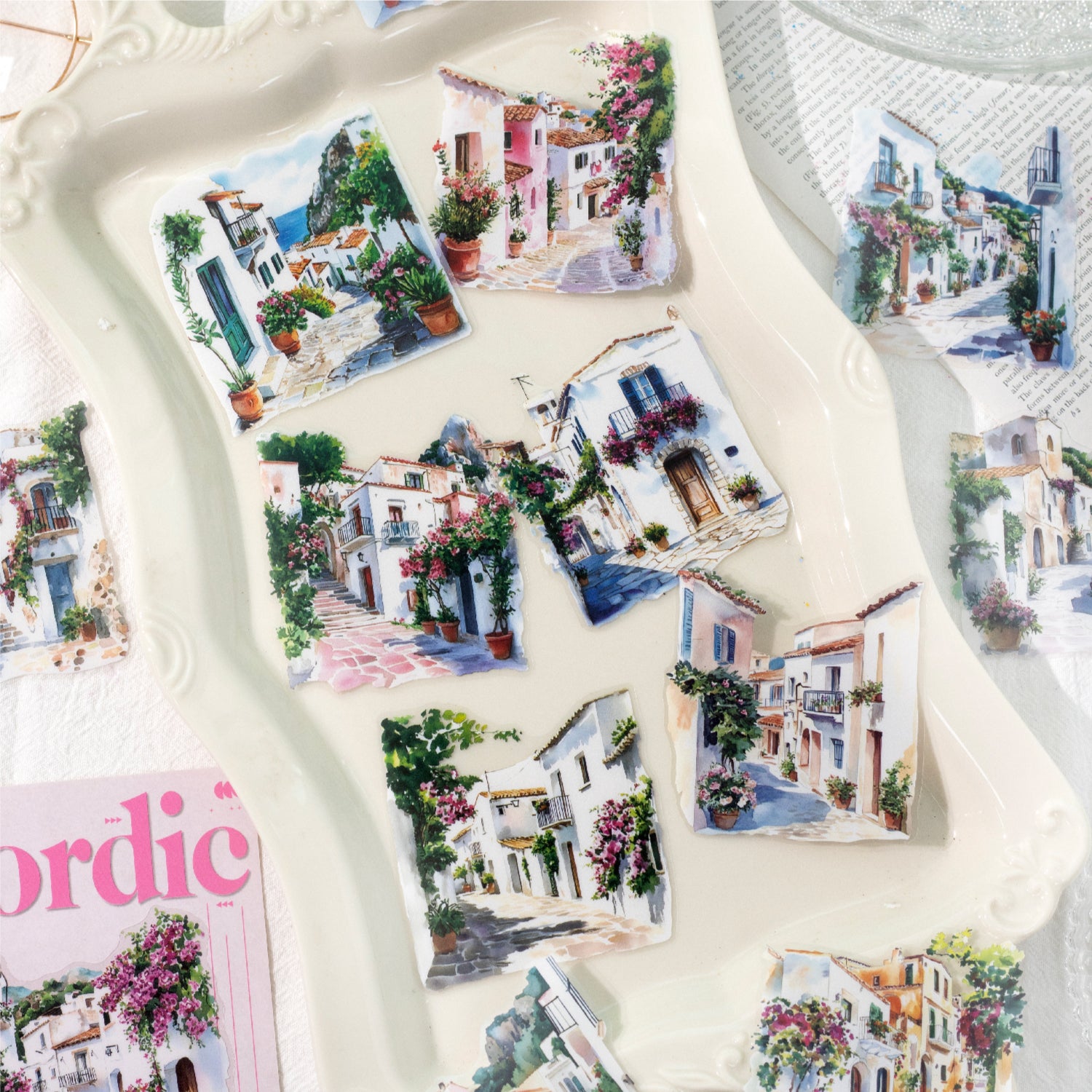 Nordic Landscape PET Sticker