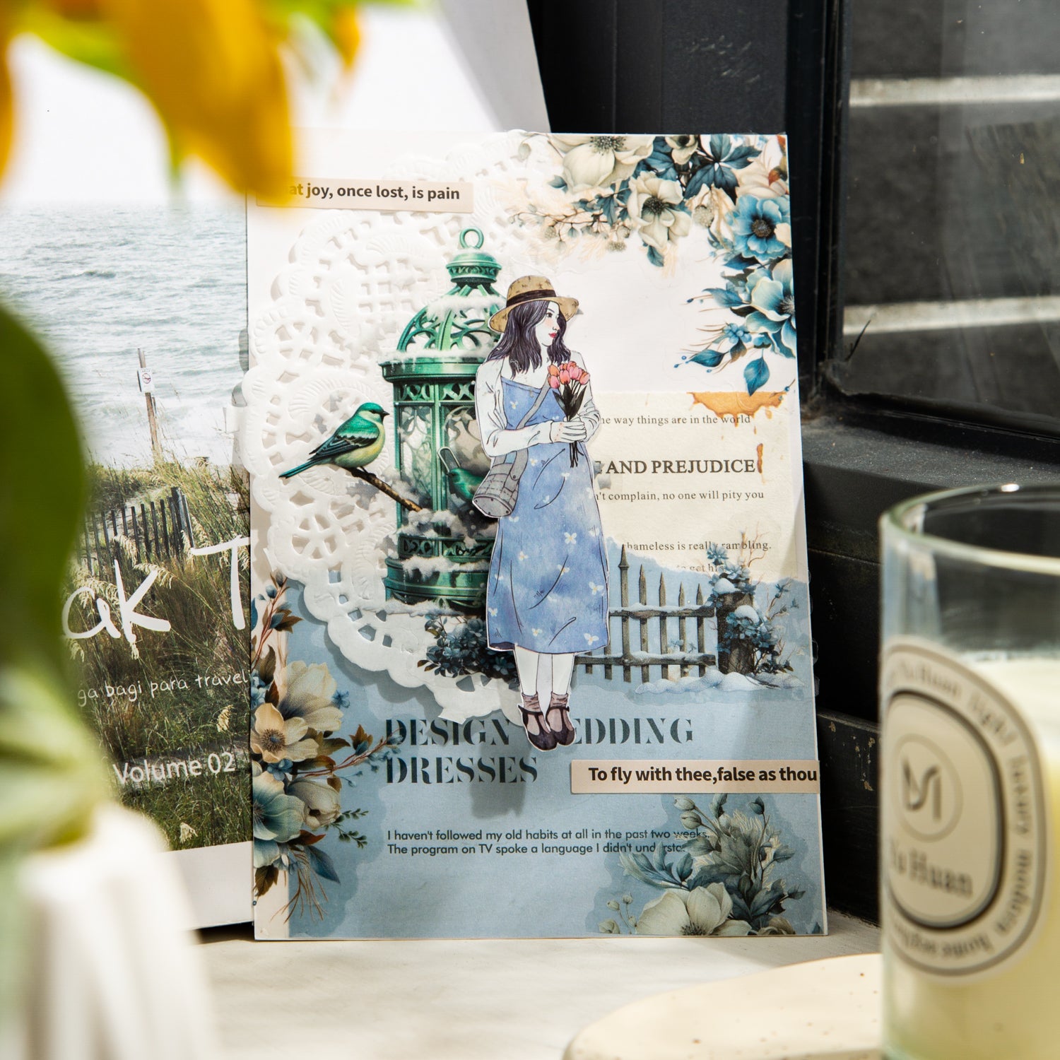 Seasons by the Window Theme Stickers