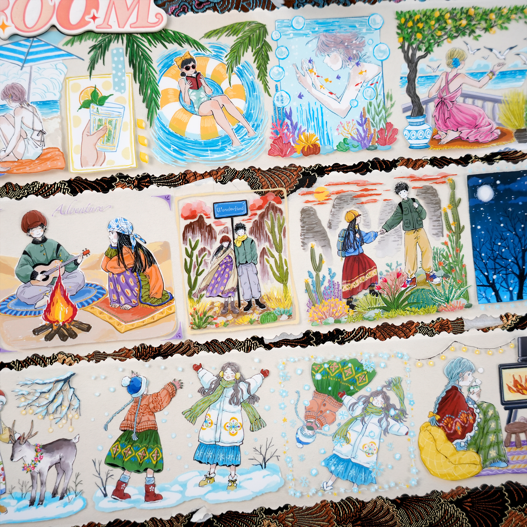 【XT】Seasons with You Landscaping Tape