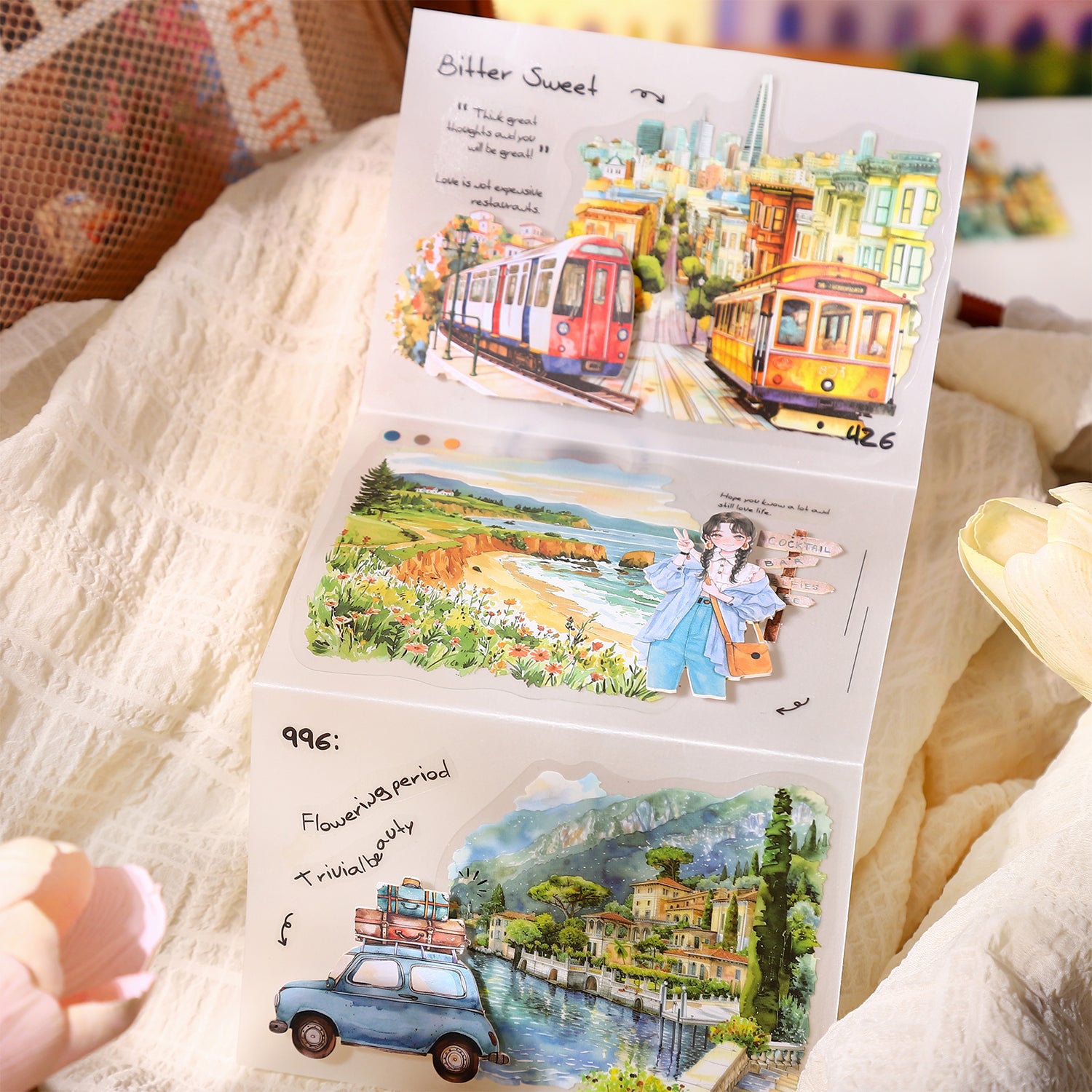 Colorful World PET Sticker