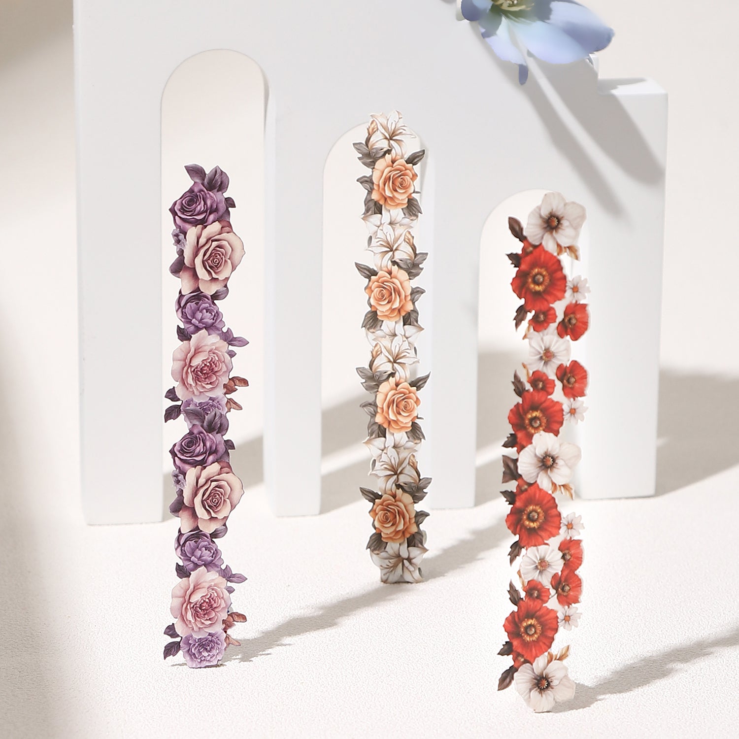 Flowing Flower Corridor Sticker